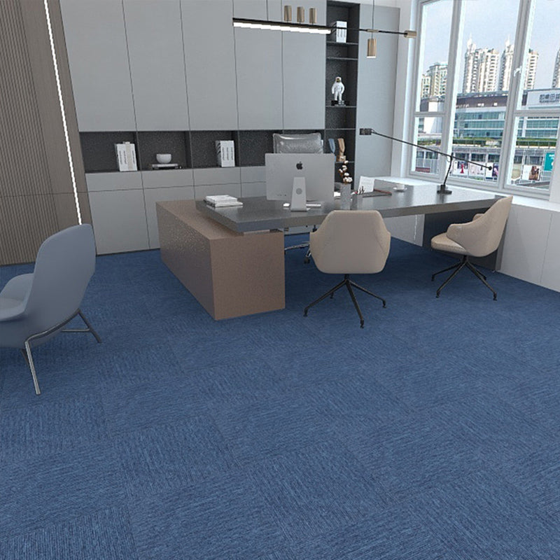 Modern Carpet Tiles Self Adhesive Multi Level Loop Stain Resistant Carpet Tile