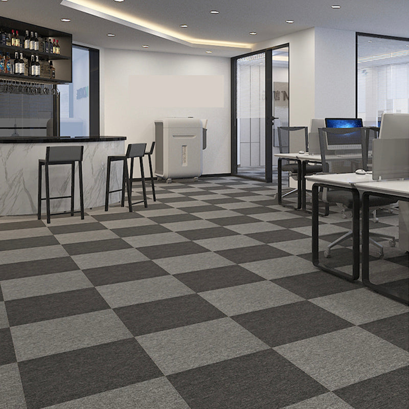 Modern Carpet Tiles Self Adhesive Multi Level Loop Fade Resistant Carpet Tile