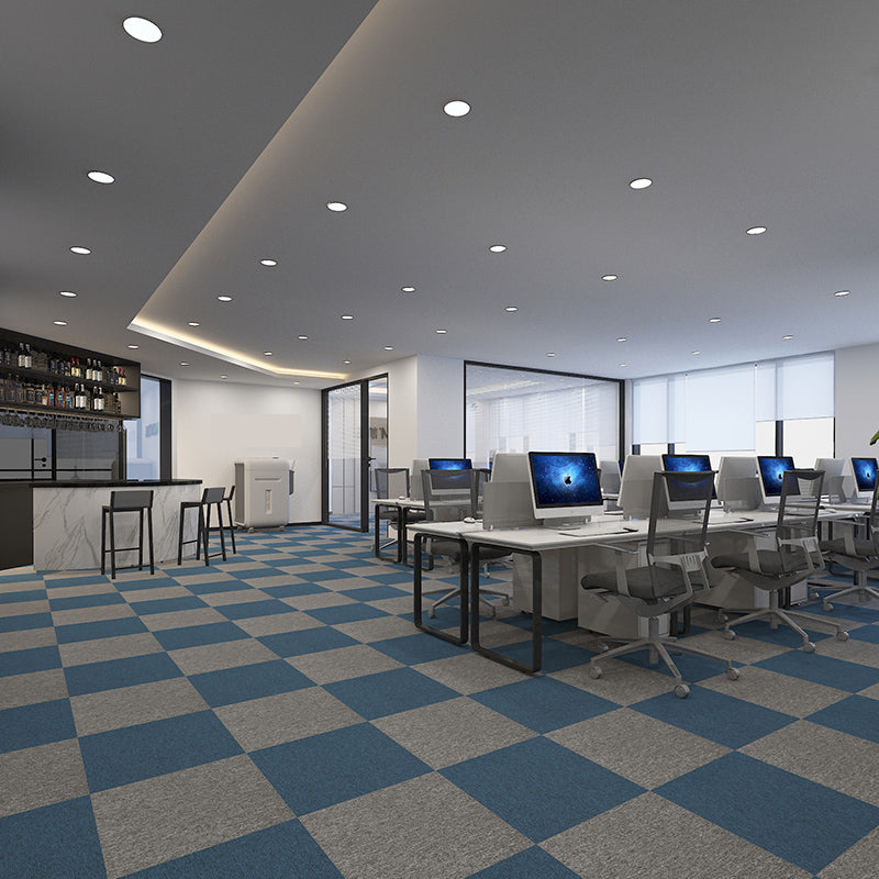 Modern Carpet Tiles Self Adhesive Multi Level Loop Fade Resistant Carpet Tile