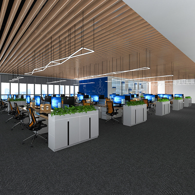 Modern Carpet Tiles Self Adhesive Multi Level Loop Fade Resistant Carpet Tile