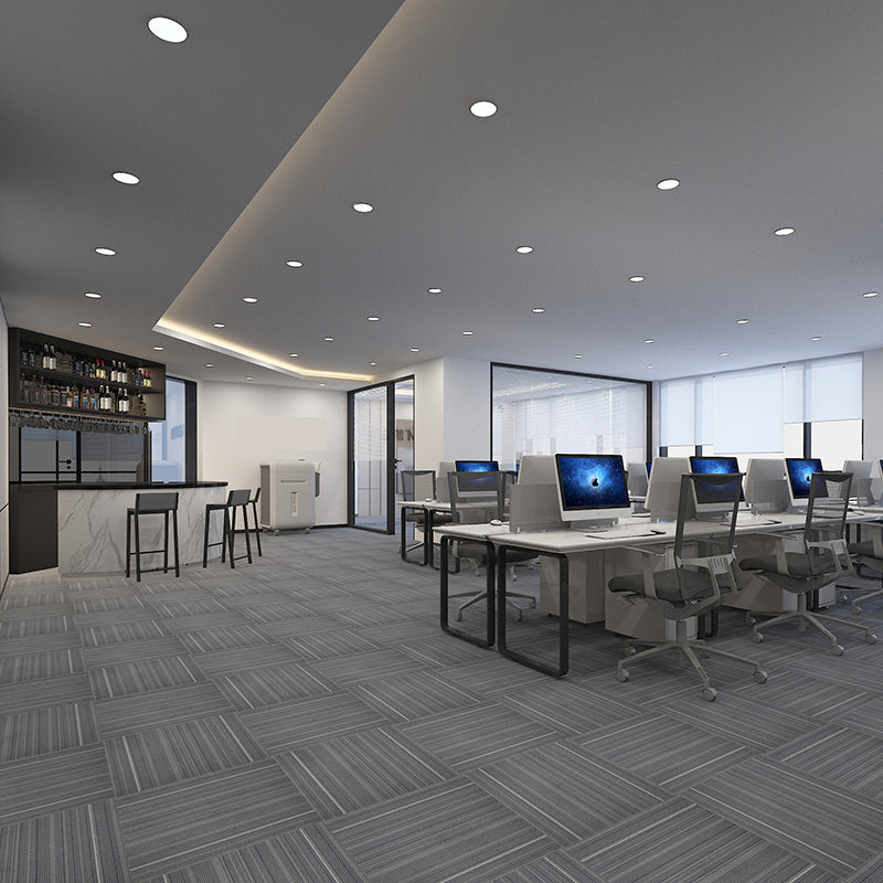 Modern Carpet Tiles Self Adhesive Multi Level Loop Fade Resistant Carpet Tile