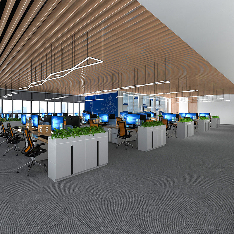 Modern Carpet Tiles Self Adhesive Multi Level Loop Fade Resistant Carpet Tile