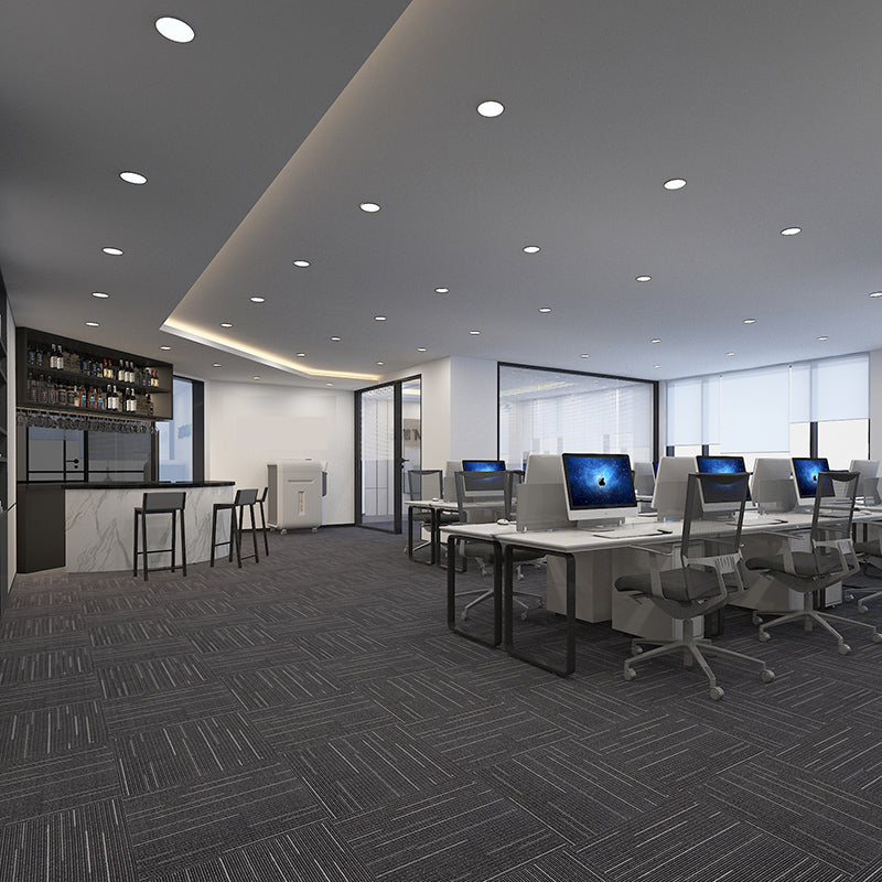 Modern Carpet Tiles Self Adhesive Multi Level Loop Fade Resistant Carpet Tile