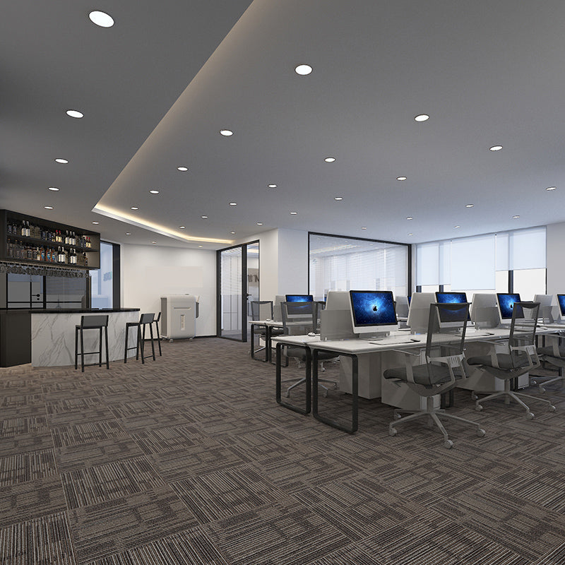 Modern Carpet Tiles Self Adhesive Multi Level Loop Fade Resistant Carpet Tile