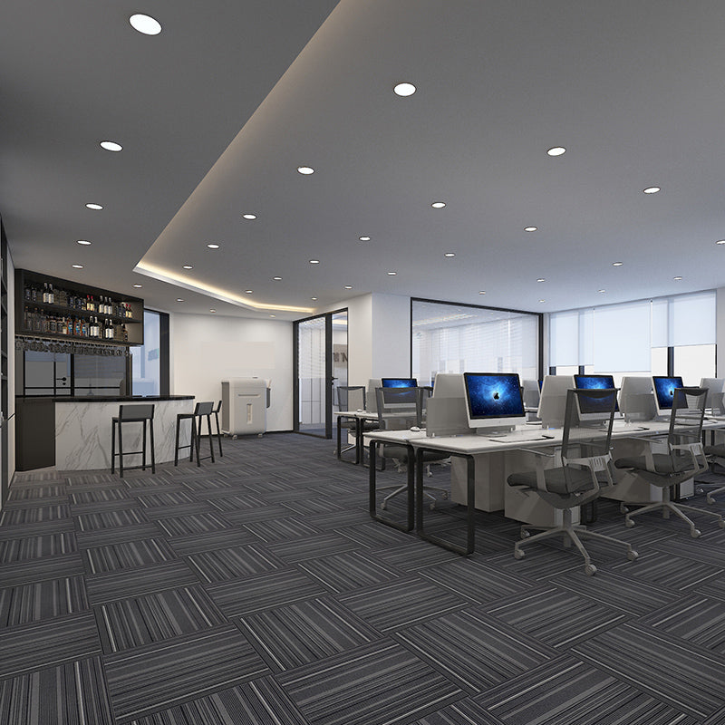 Modern Carpet Tiles Self Adhesive Multi Level Loop Fade Resistant Carpet Tile