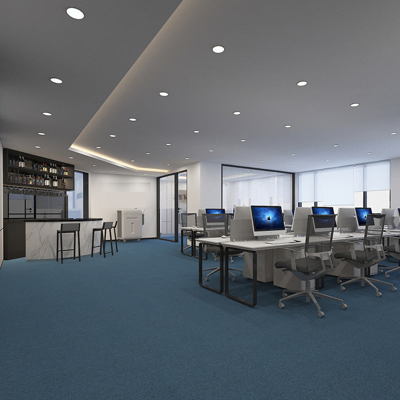 Modern Carpet Tiles Self Adhesive Multi Level Loop Fade Resistant Carpet Tile