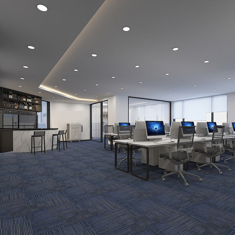 Modern Carpet Tiles Self Adhesive Multi Level Loop Fade Resistant Carpet Tile