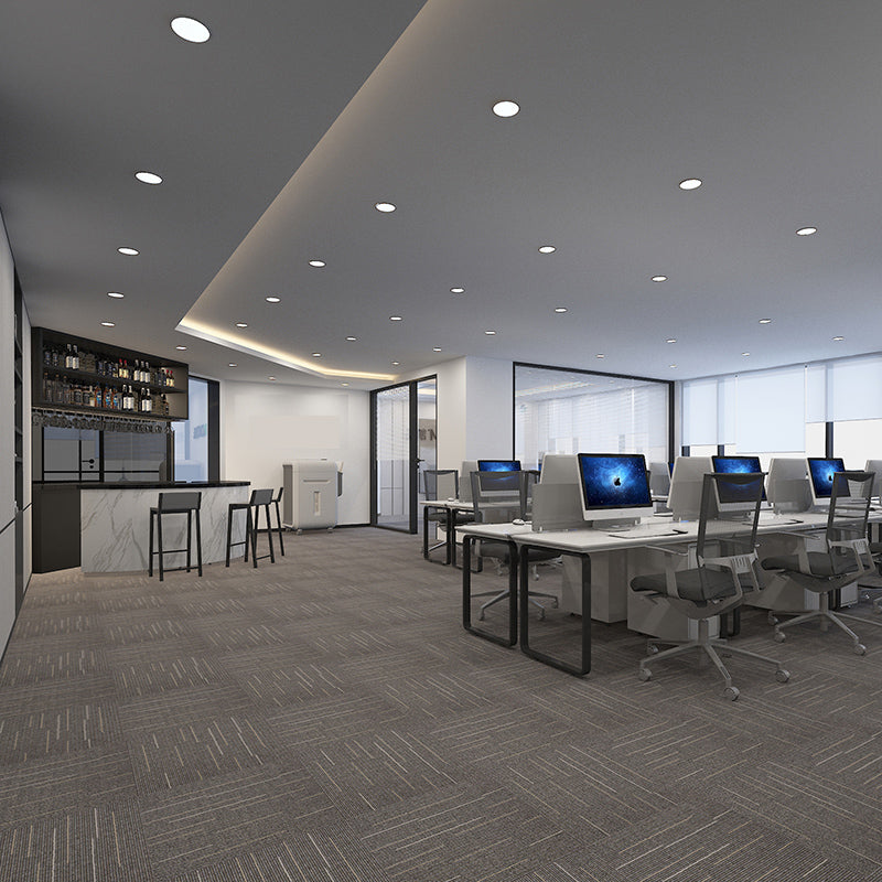 Modern Carpet Tiles Self Adhesive Multi Level Loop Fade Resistant Carpet Tile