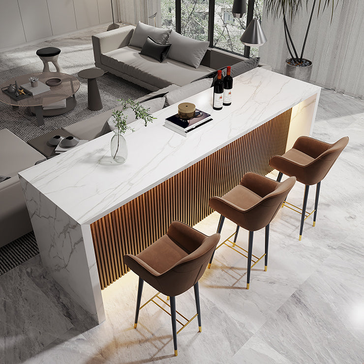 Rectangle Counter Height Dining Table Contemporary Bar Wine Table