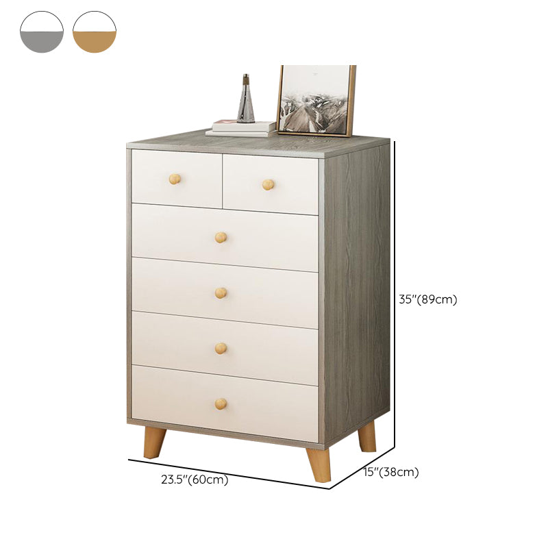 Wooden Storage Chest Ultra Modern 14.82 Inch Width Storage Chest Dresser