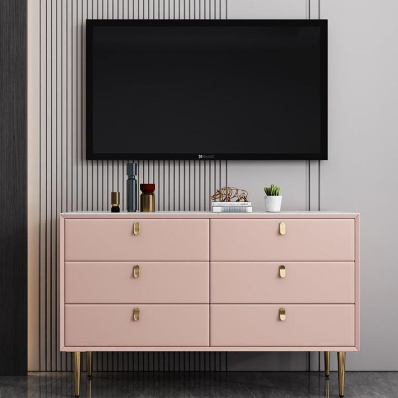 Classic Glam Storage Chest Stone Dresser with 5/6/7/9 Drawers