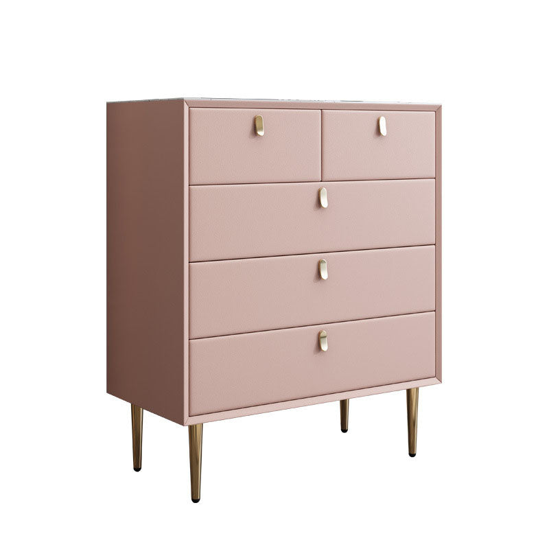 Classic Glam Storage Chest Stone Dresser with 5/6/7/9 Drawers