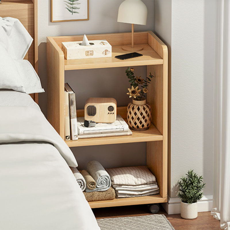 Engineered Wood Standard Bookcase Scandinavian Open Back Bookshelf