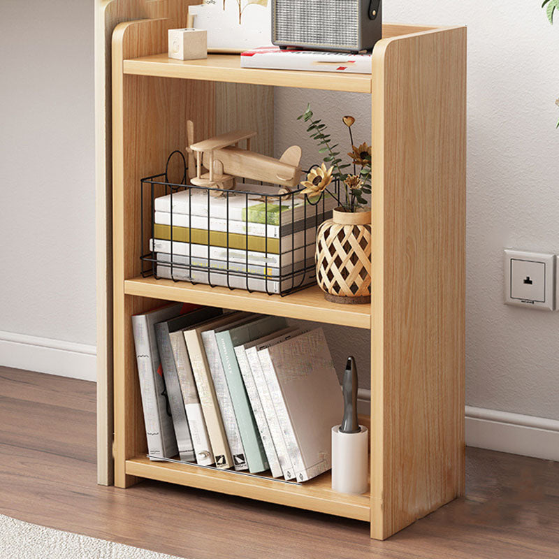 Engineered Wood Standard Bookcase Scandinavian Open Back Bookshelf