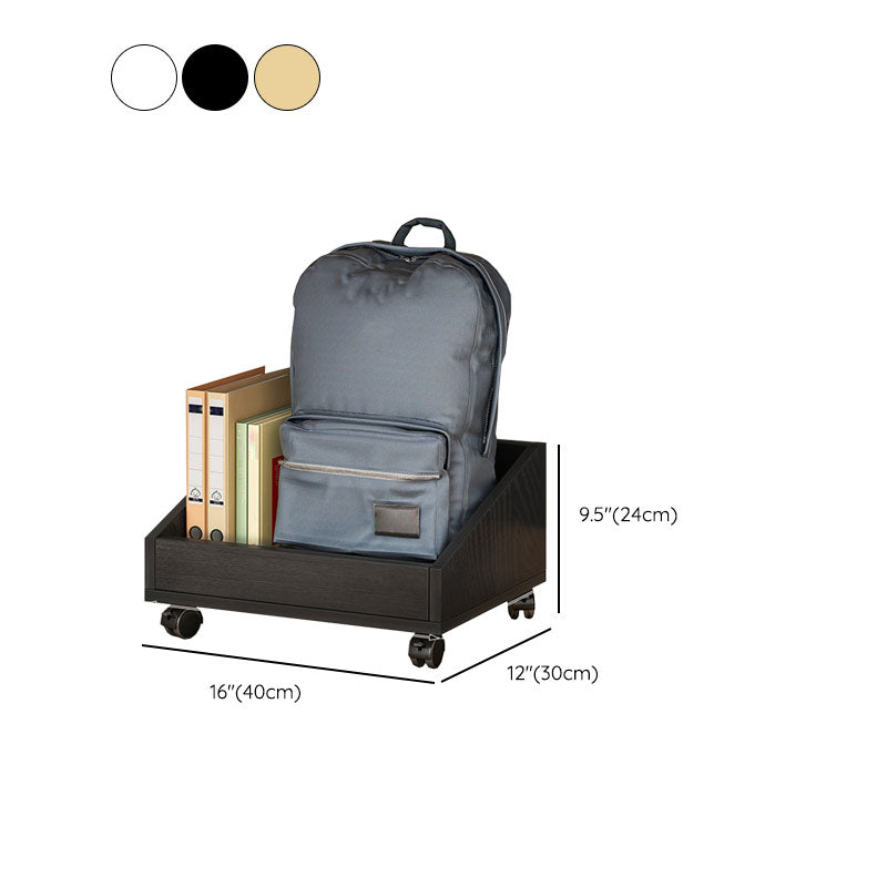 Engineered Wood Standard Bookcase Scandinavian Open Back Bookshelf