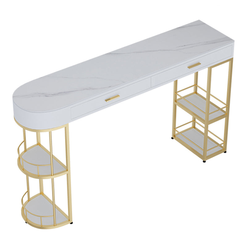 Glam Stone Counter Table 1/3 Pieces Bar Table Set for Living Room