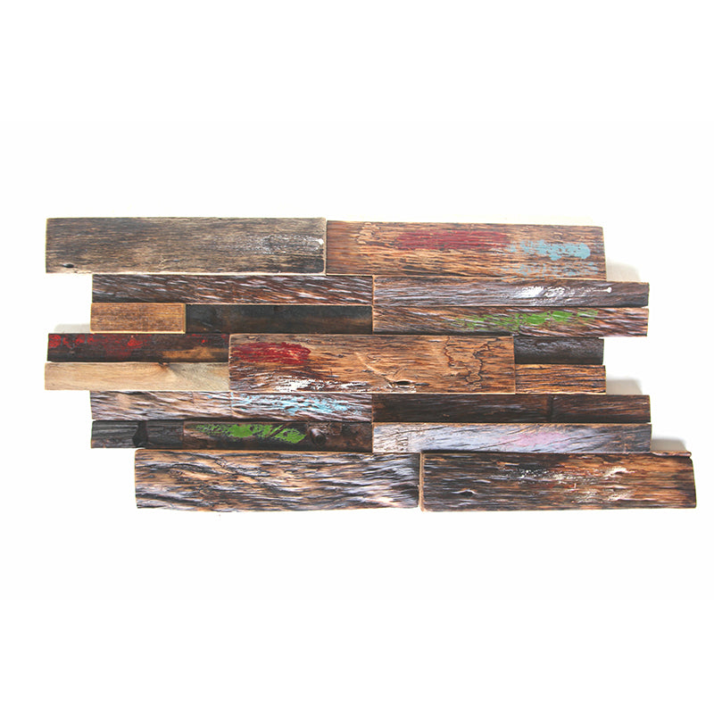 Wall Paneling Wood Shiplap Mosaic Modern Indoor Wall Paneling