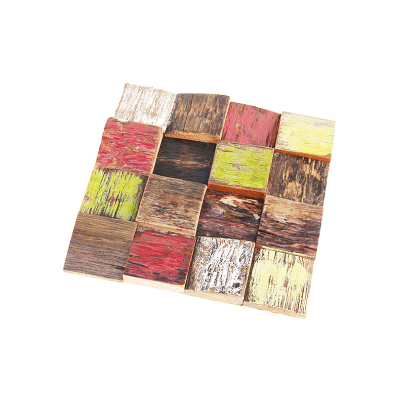 Wall Paneling Wood Shiplap Mosaic Modern Indoor Wall Paneling