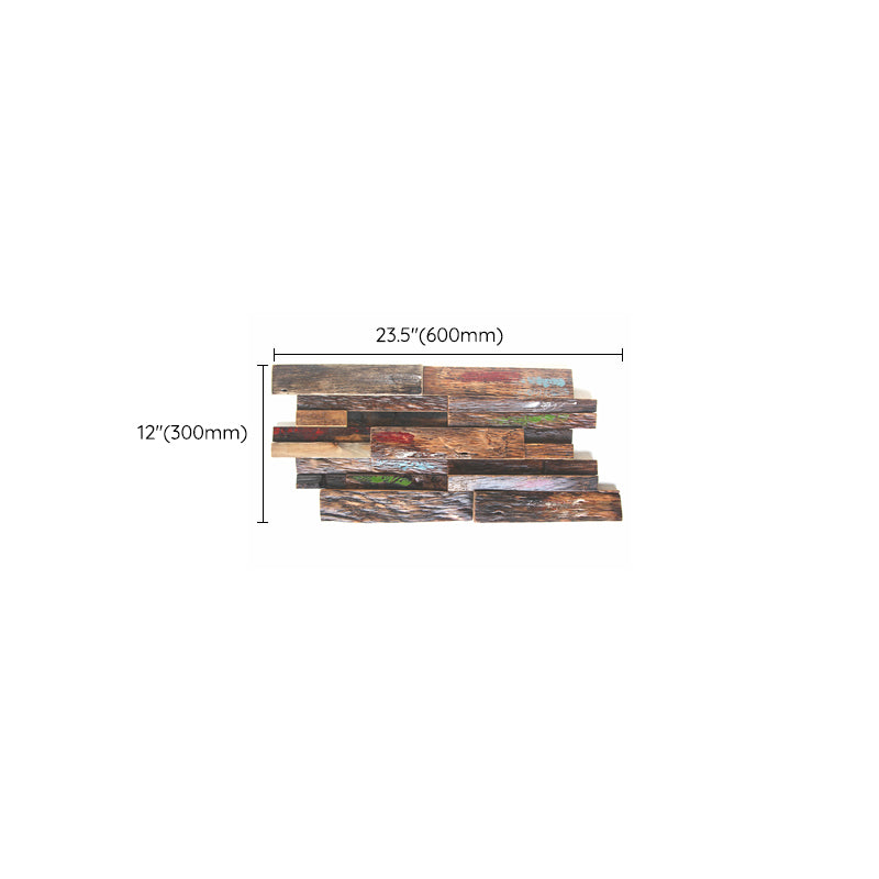 Wall Paneling Wood Shiplap Mosaic Modern Indoor Wall Paneling