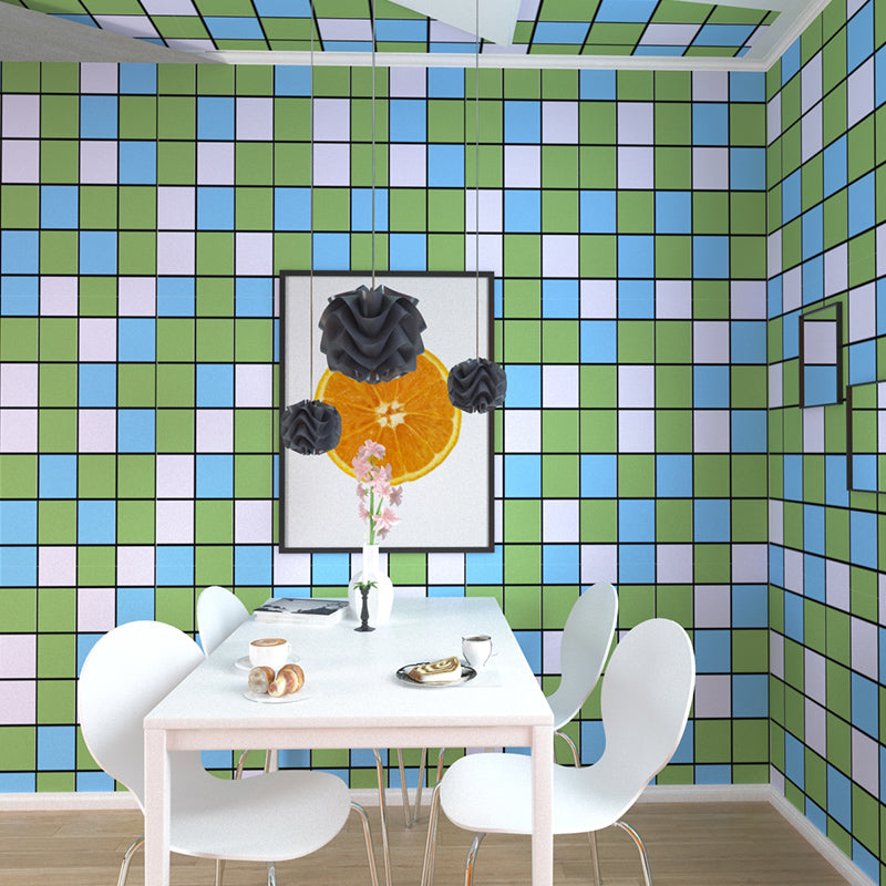 Mosaic Tile Peel and Stick Tile Roll Kitchen Waterproof Backsplash Wall Tile