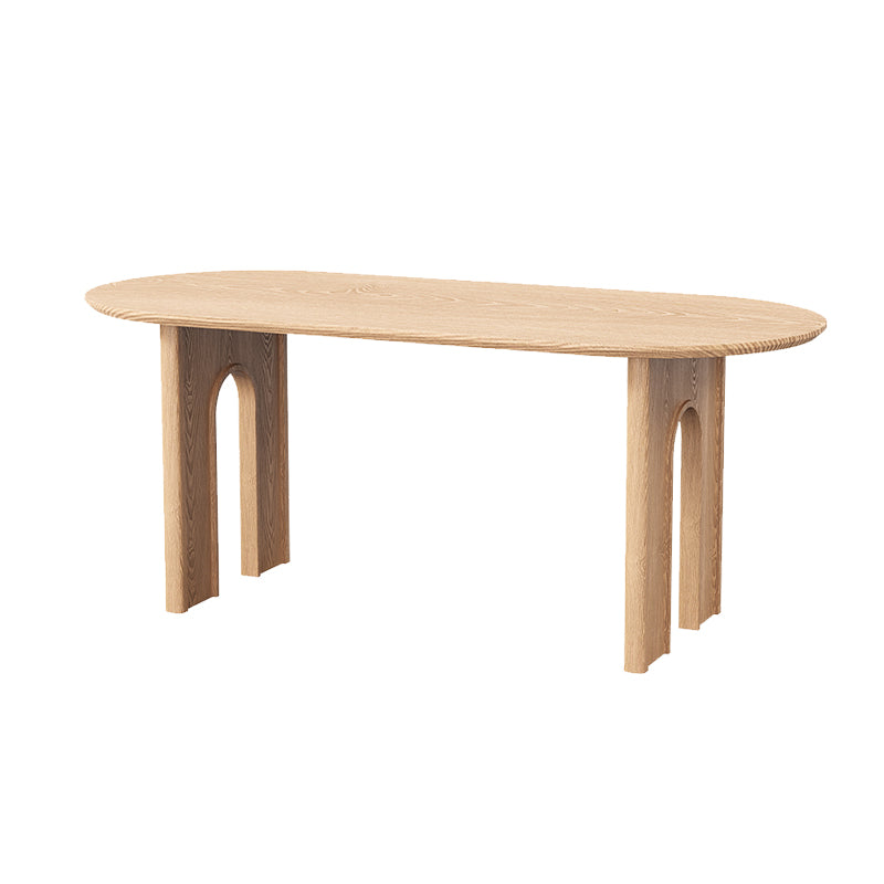 Solid Wood Dining Room Dinner Kitchen Table Contemporary Dining Table