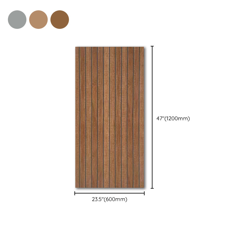 Outdoor Deck Tiles Floor Wall Wooden Snapping Stripe Composite Deck Tiles