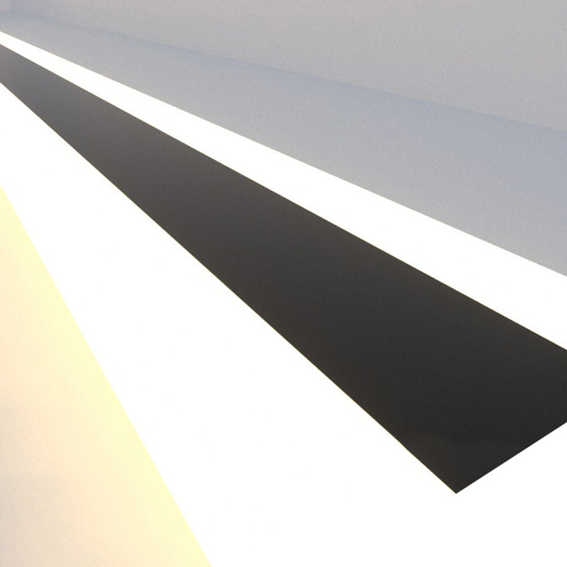 LED Vanity Lighting Modernism Black Metal Bath Light for Bathroom