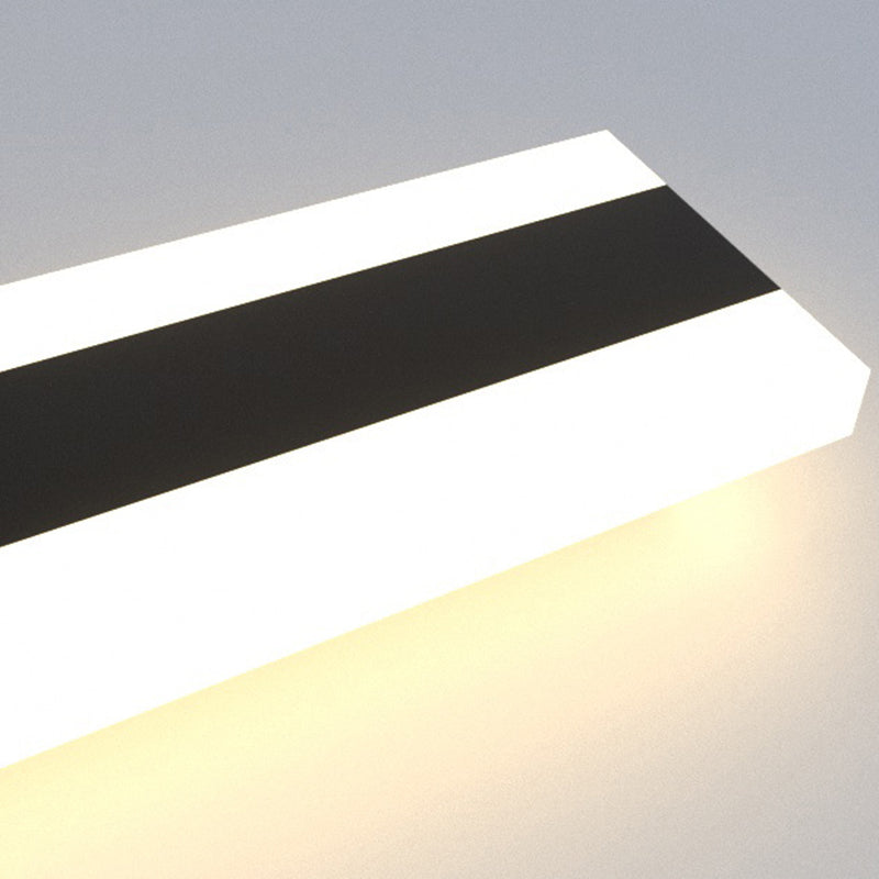 LED Vanity Lighting Modernism Black Metal Bath Light for Bathroom