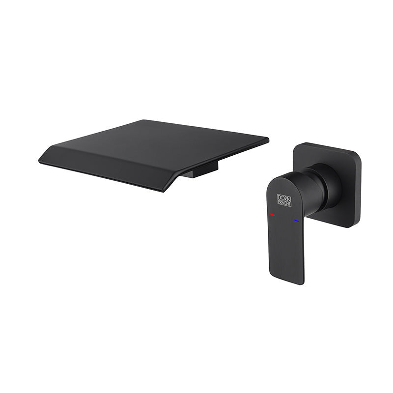 Fixed Roman Tub Faucet Trim Single Handle Wall Mounted Waterfall Tub Filler