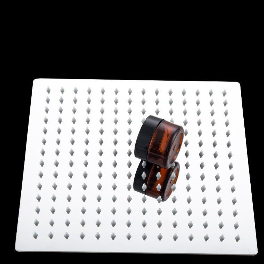 Stainless Steel Shower Head Combo Modern Fixed Shower Head for Bathroom