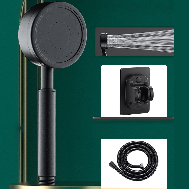 Gold Handheld Shower Head Pressurized 304 Stainless Steel Shower Head