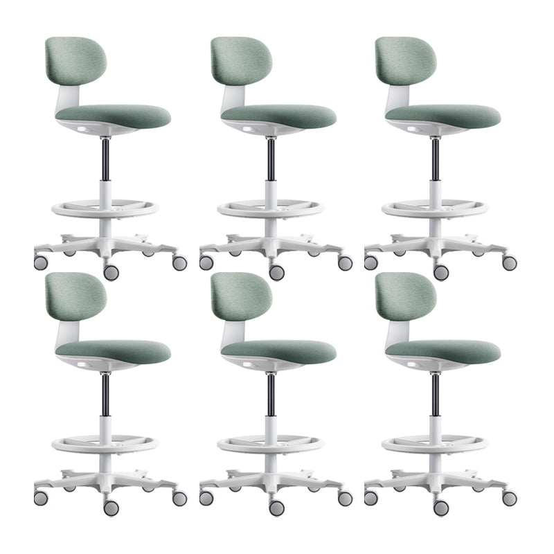 Modern Adjustable Backrest Counter Stool Iron Cashier Bar Stool with Cushion and Pedal