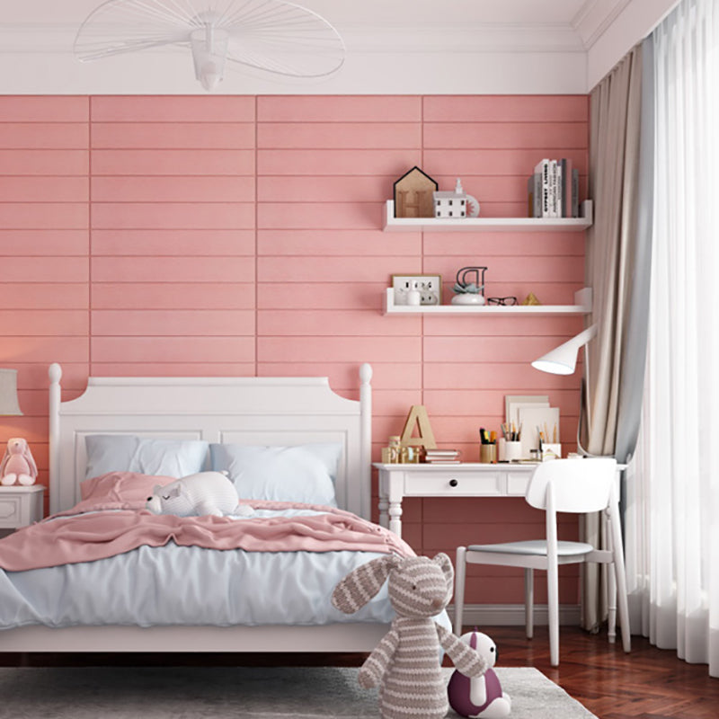 Smooth Backsplash Panels Waterproof Peel and Stick Wall Paneling