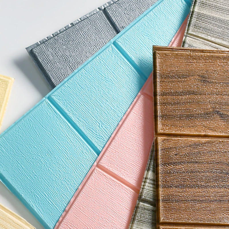 Smooth Backsplash Panels Waterproof Peel and Stick Wall Paneling