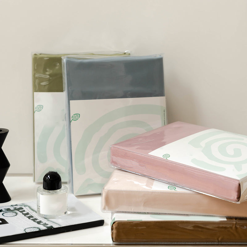 Bed Sheet Solid Color Breathable Non-pilling Skin-friendly Bed Sheet Set