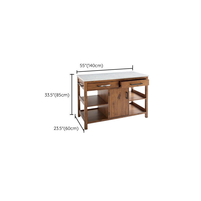 Dining Room Prep Table Modern Rectangular Wood Kitchen Island Table