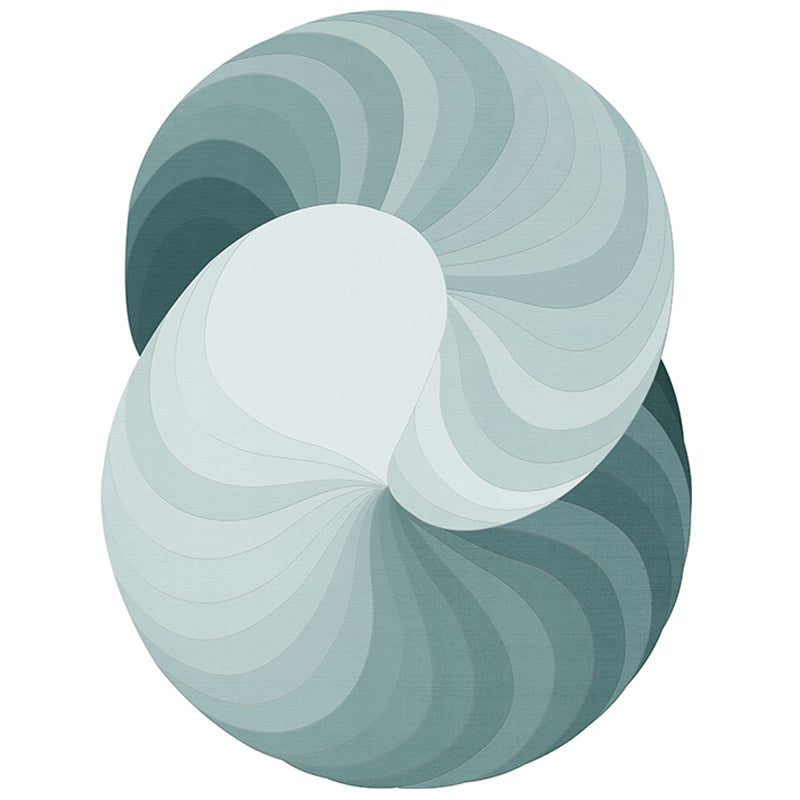 Novelty Tribal Diamond Rug Beige Polyester Carpet Stain Resistant Rug for Living Room