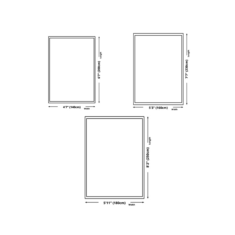 Novelty Tribal Diamond Rug Beige Polyester Carpet Stain Resistant Rug for Living Room