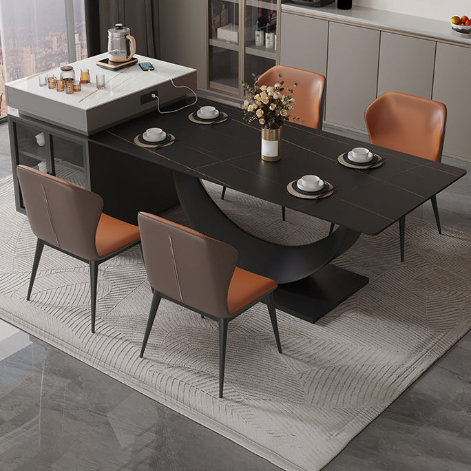 Rectangle Dining Room Table Contemporary Dinner Room Kitchen Table