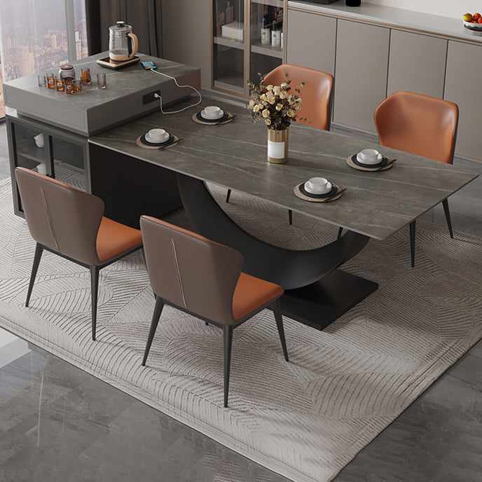 Rectangle Dining Room Table Contemporary Dinner Room Kitchen Table