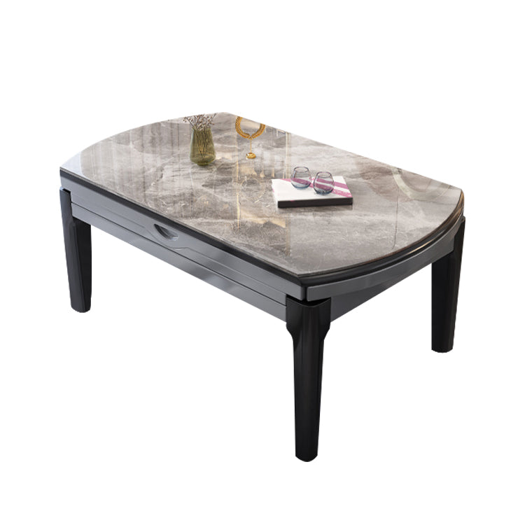 Modern Style Stone Furniture 1/7 Pcs Round Shape Dinette Table with Armless Chair