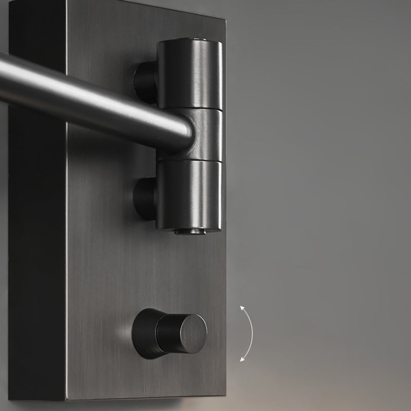 Metal Cylinder Shape Wall Sconce Modern Style 1 Light Wall Light Sconce