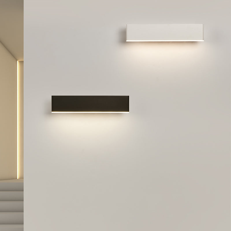 Metal Square Shape Wall Sconce Modern Style 1 Light Wall Light Sconce