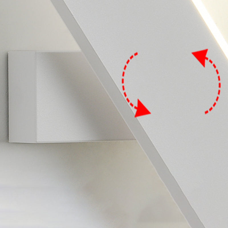 Metal Square Shape Wall Sconce Modern Style 1 Light Wall Light Sconce