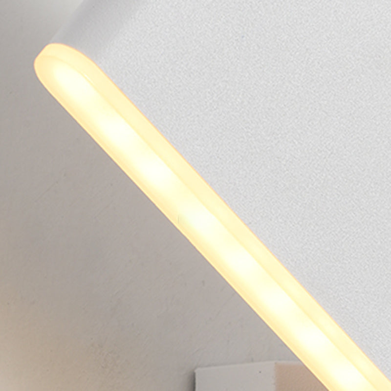 Metal Square Shape Wall Sconce Modern Style 1 Light Wall Light Sconce