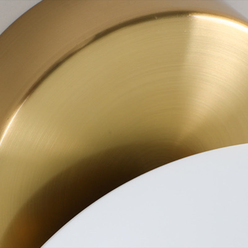 Nordic Vanity Light Minimalist Glass Wall Light Sconce for Washroom