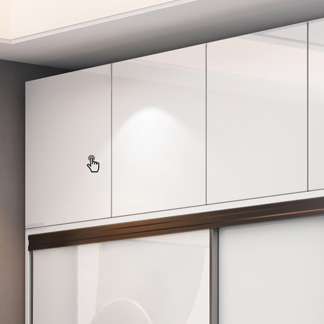 Contemporary Engineered Wood Wardrobe Home Freestanding Wardrobe