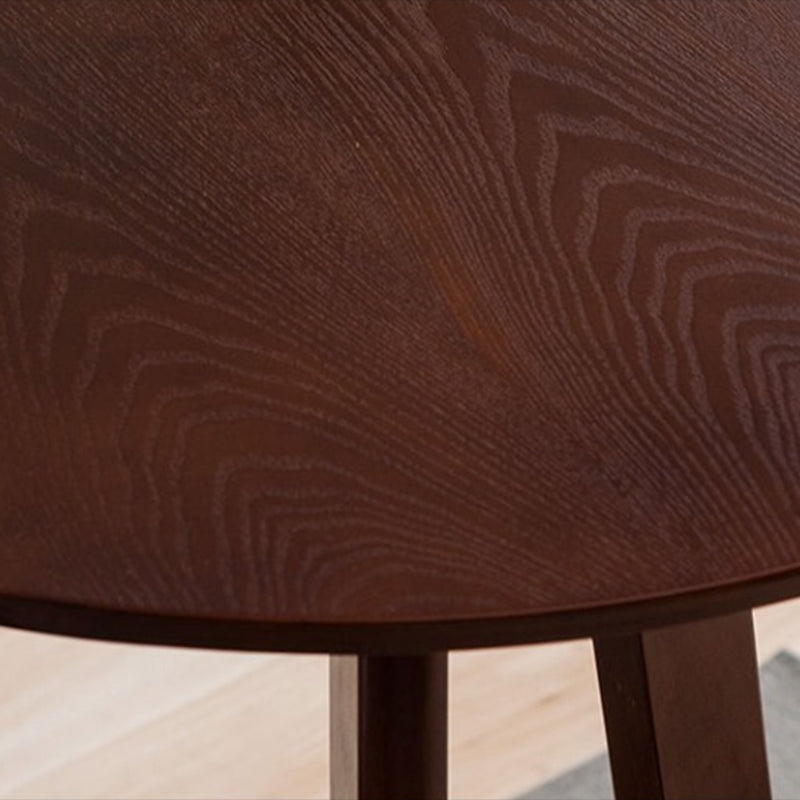 Contemporary Round Bar Set 1/3 Pieces Wooden Pub Table Set for Home