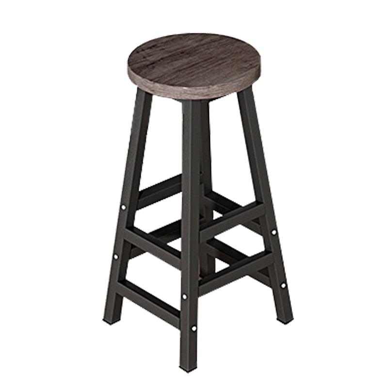 Rectangle Counter Height Pub Set 1/3/4 Pcs Metal Frame Bar Table and Backless Stools