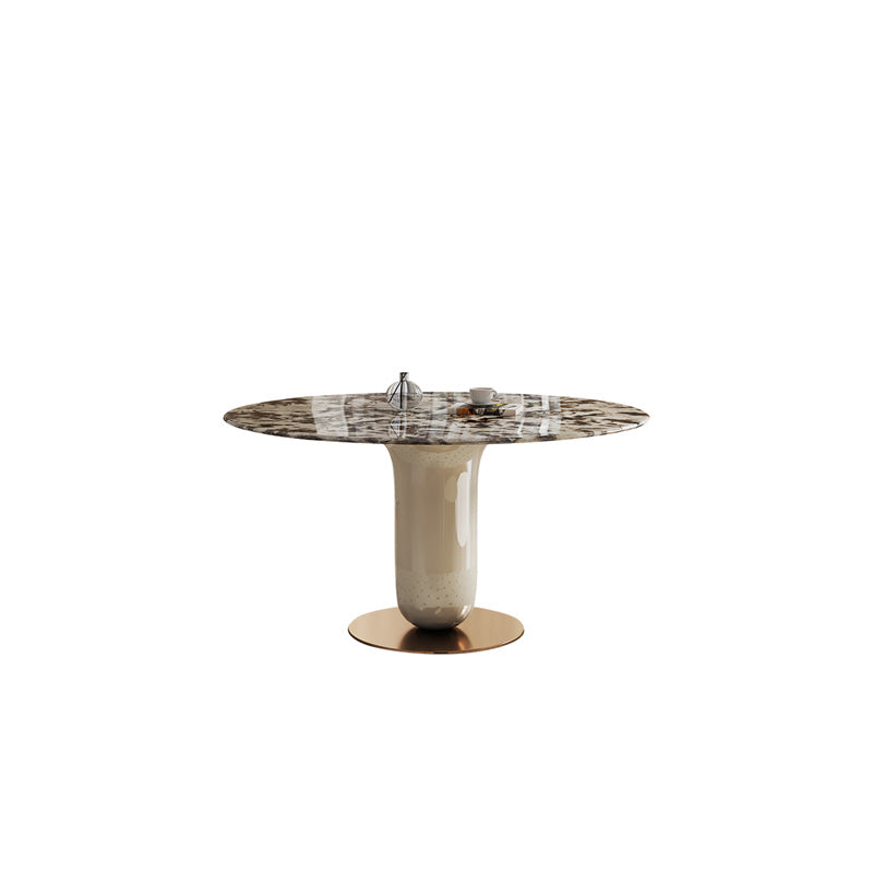 Pedestal Dining Table Round Dining Table for Kitchen Dining Room